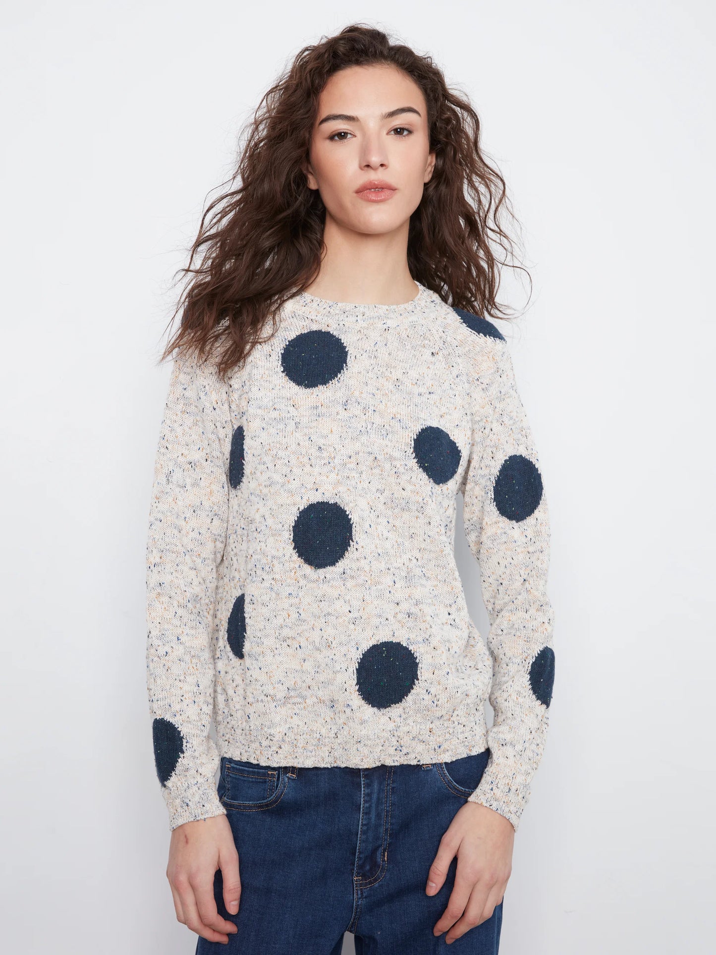 Long Sleeve Raglan Sweater C2039-657C
