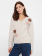 Charlie B V-Neck Oversized Sweater C2056/433C P371