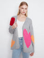 Heart Placement Cardigan C2168-813C