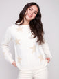 C2842 STAR JACQUARD SWEATER