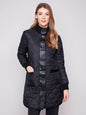 Reversible Jacquard Quilter Puffer