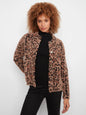 Eyelash Leopard Print Jacket