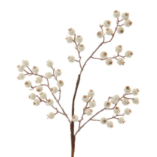 26" white berry pick
