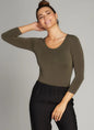 Bamboo 3/4 Sleeve Bodysuit