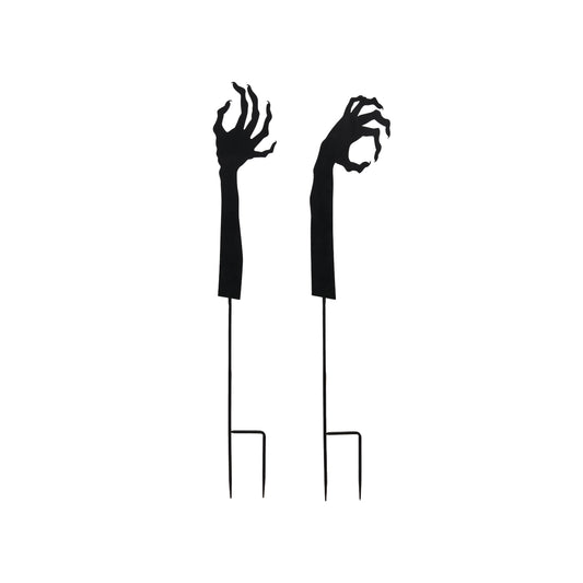 Monster garden hand stake