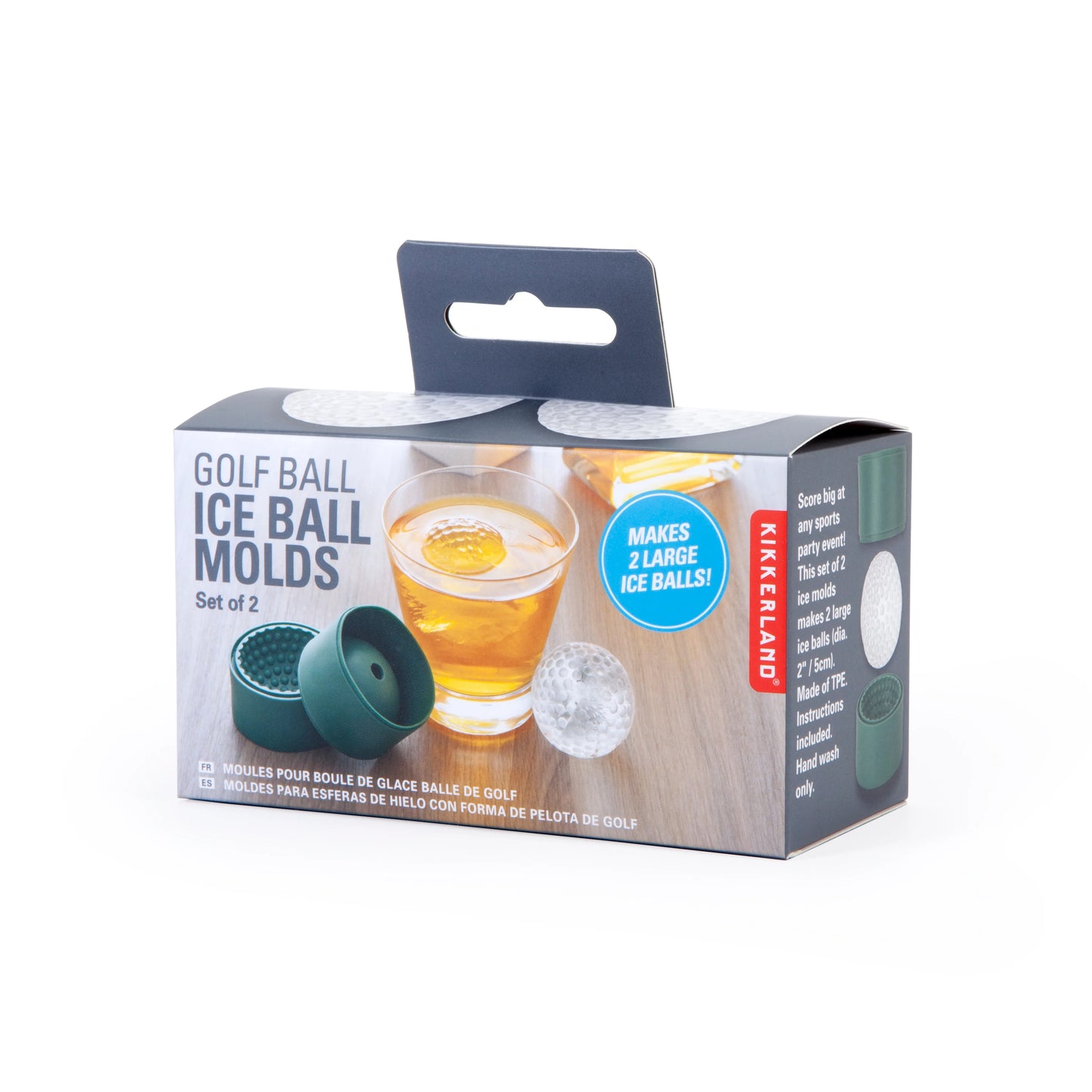 Golf Ball Ice Cube Molds