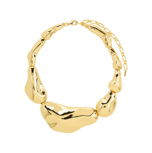 FREE statement necklace gold-plated