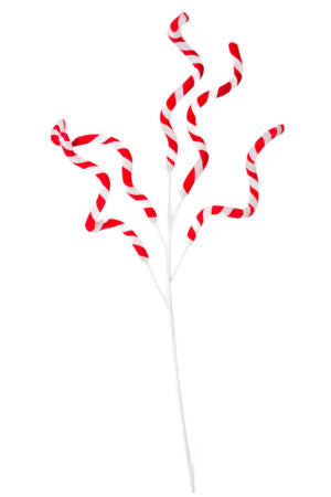 Red and White Candycane Tree Pick