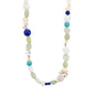 DREAM necklace blue/silver-plated