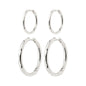 Eve Hoop Earrings Set