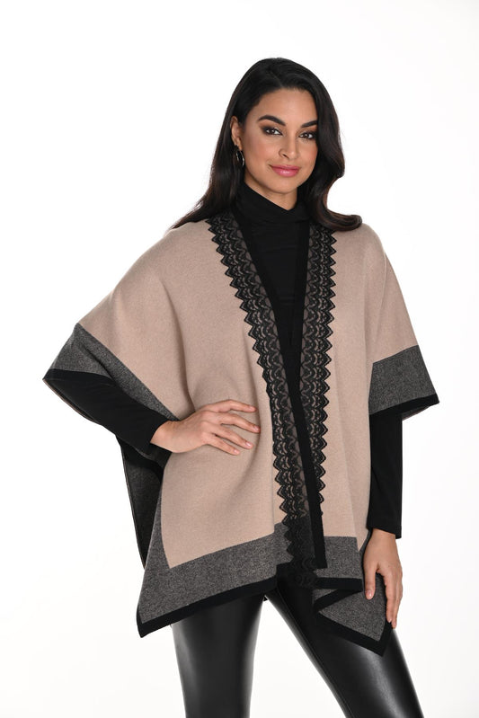 Frank Lyman Knit Cape