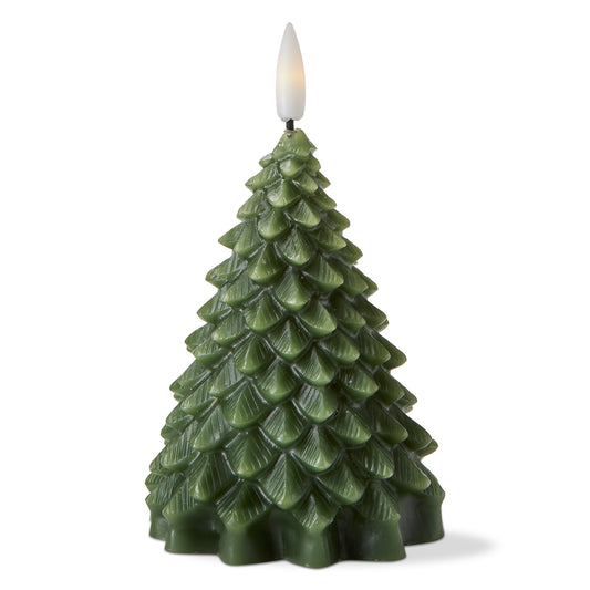 Pine tree LED Candle