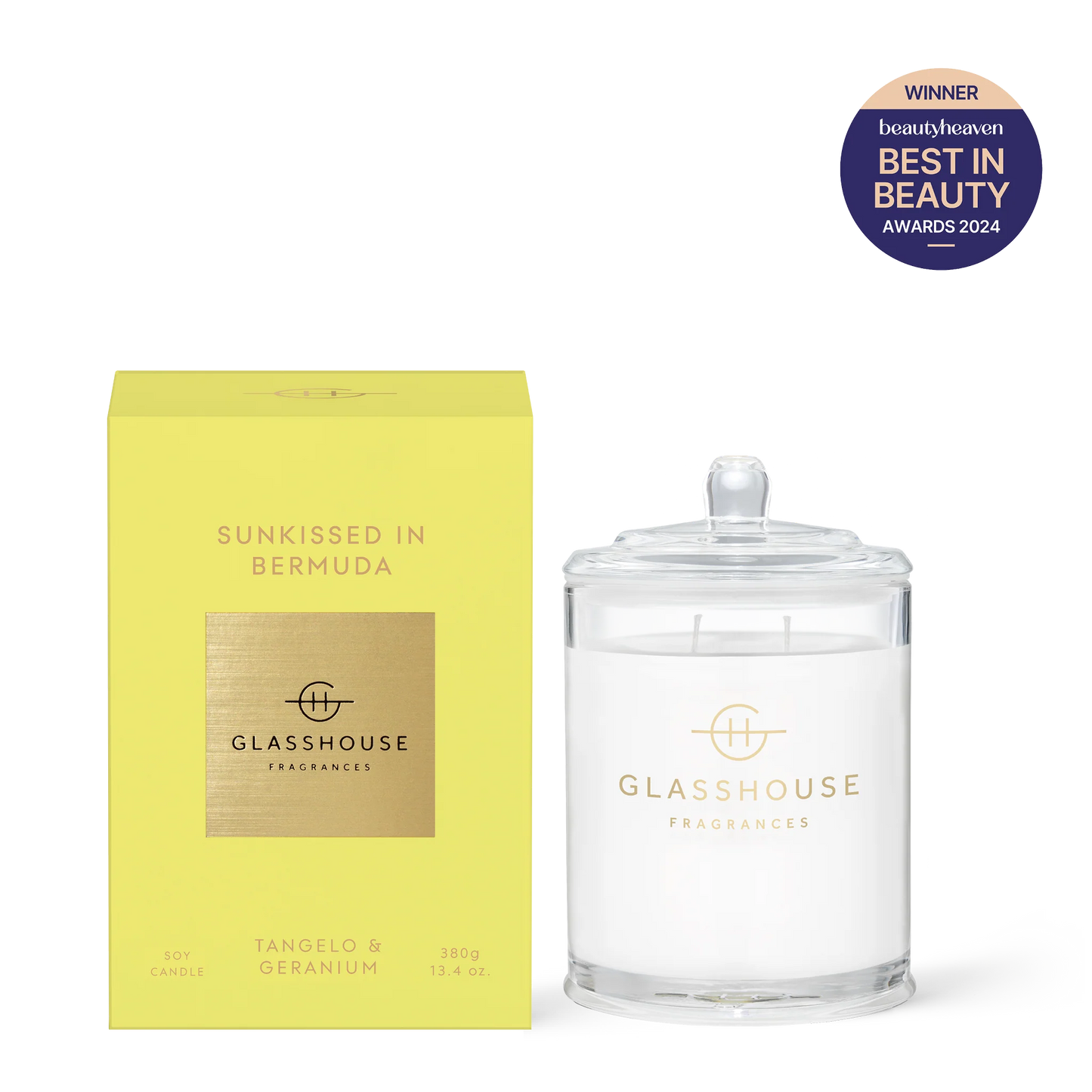 Glasshouse Fragrance Candle - Sunkissed In Bermuda