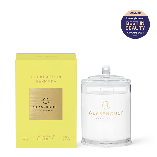 Glasshouse Fragrance Candle - Sunkissed In Bermuda