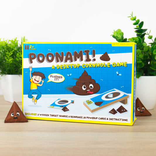Poop toss game poonami