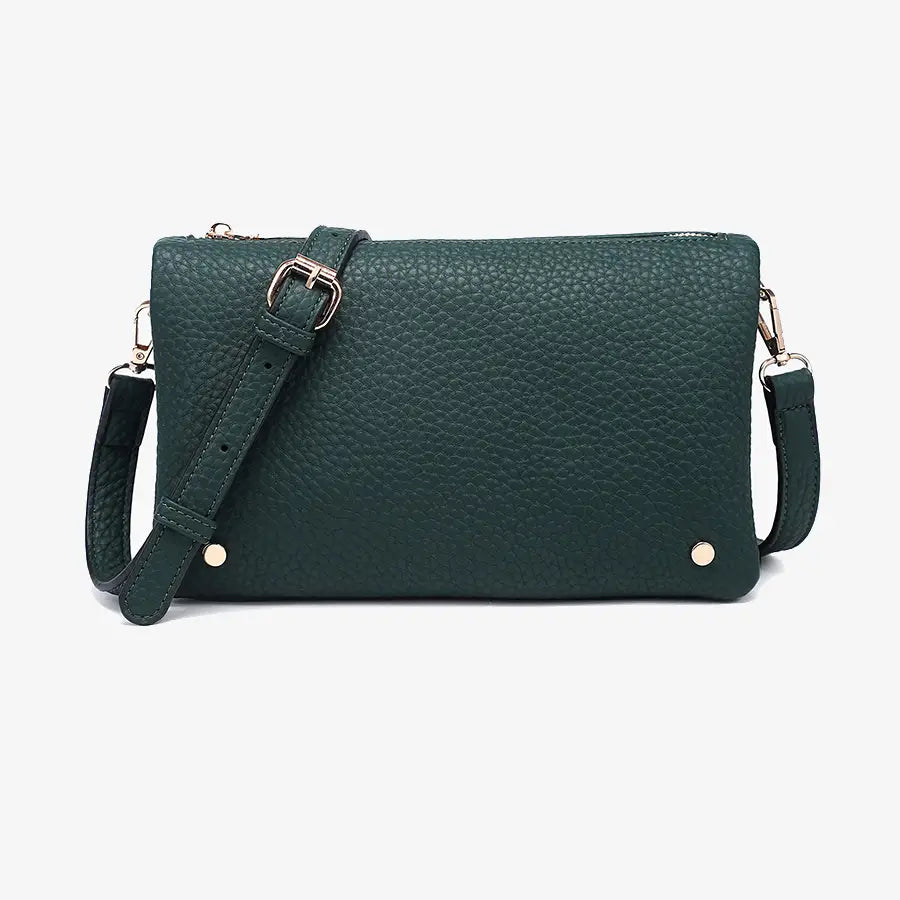 Phiona Studded Flapover Crossbody M2672