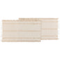 Ravel Table Runner 72" - Ivory