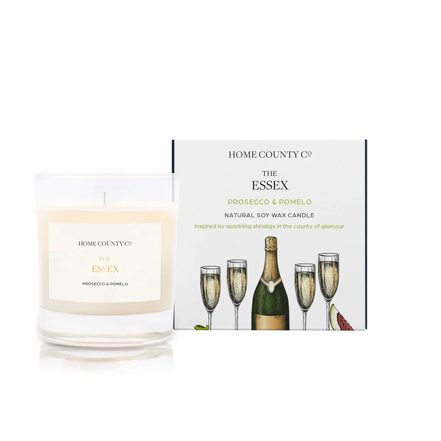 Home County Co. Soy Wax Candle w/ Wood Wicks