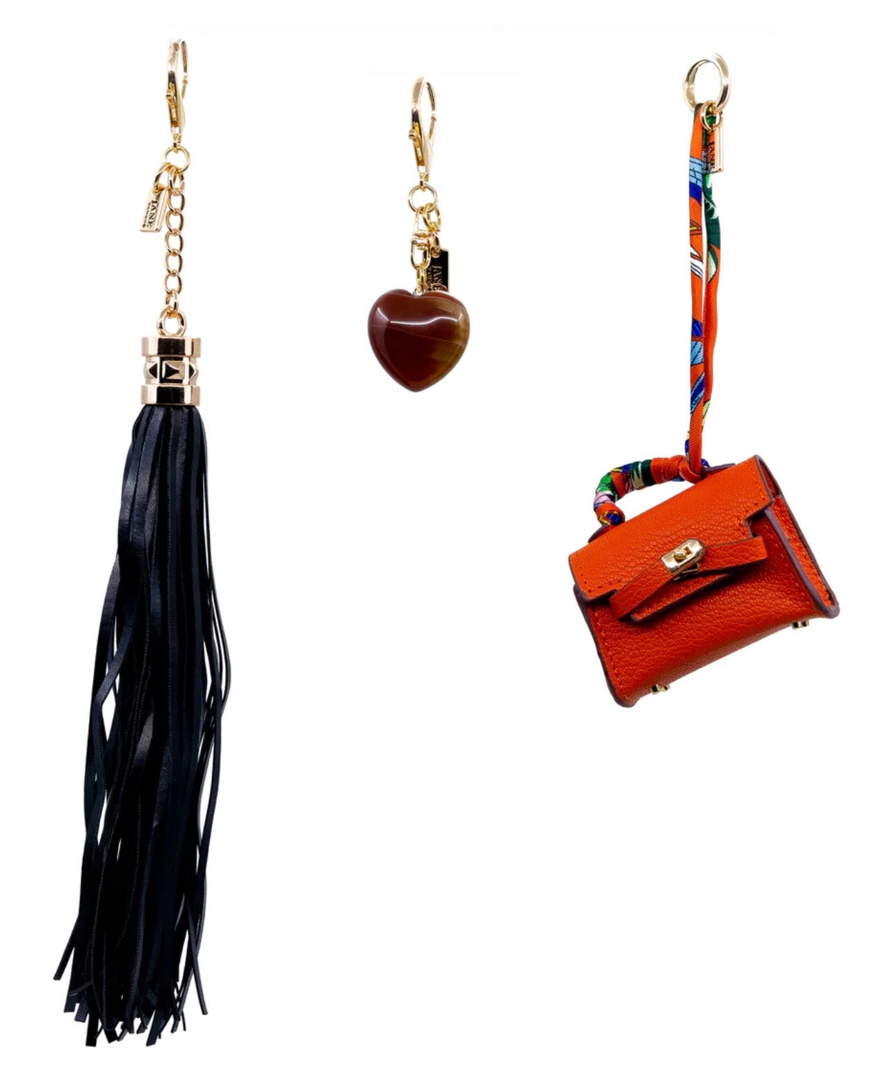 Triple Bag Charm Set- Jane The Brand