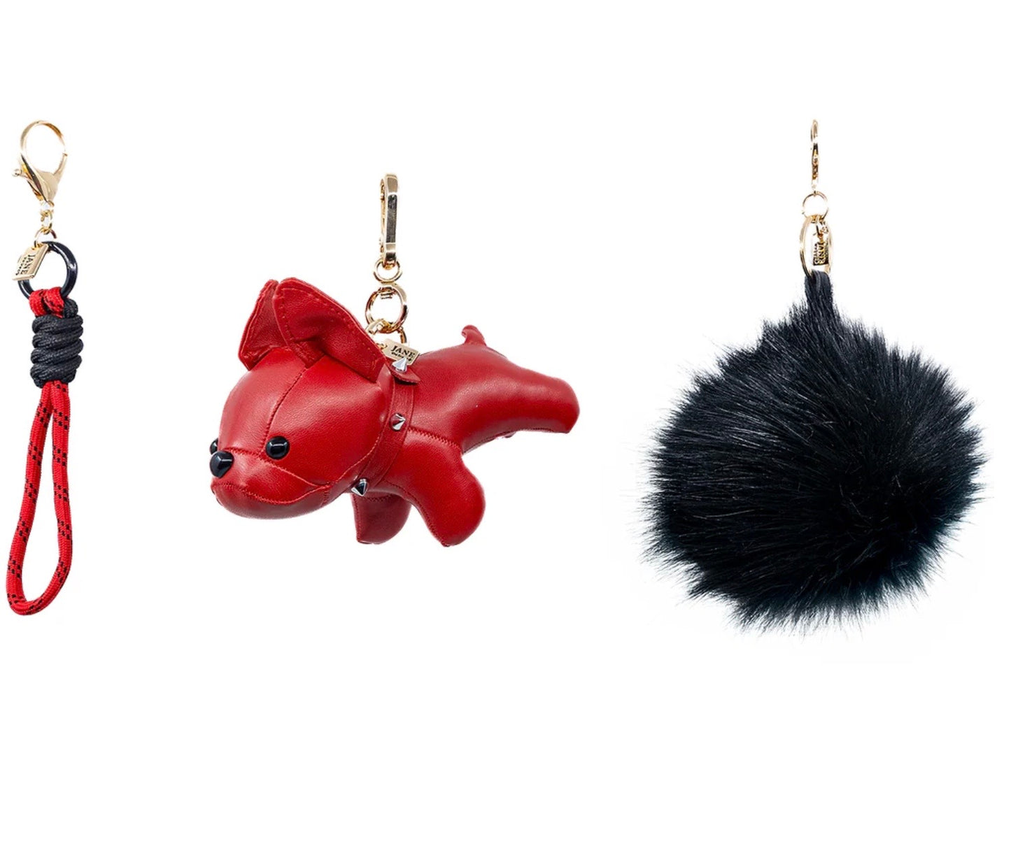 Triple Bag Charm Set- Jane The Brand