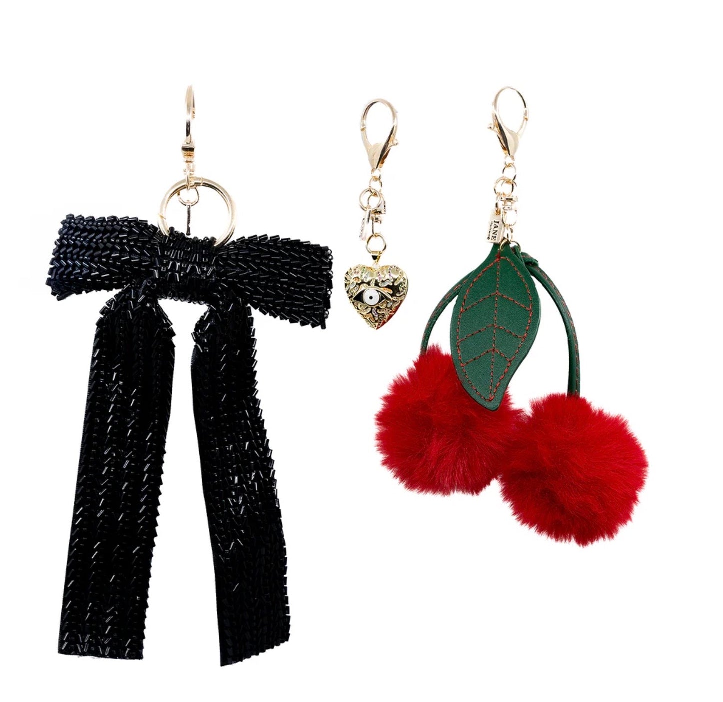 Triple Bag Charm Set- Jane The Brand