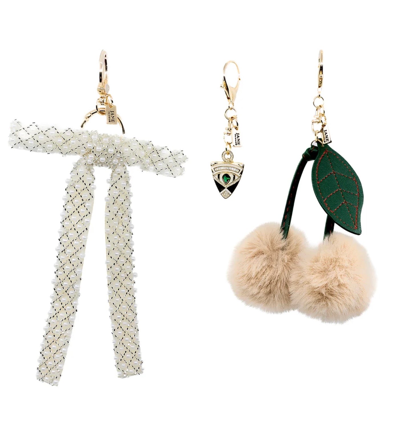 Triple Bag Charm Set- Jane The Brand