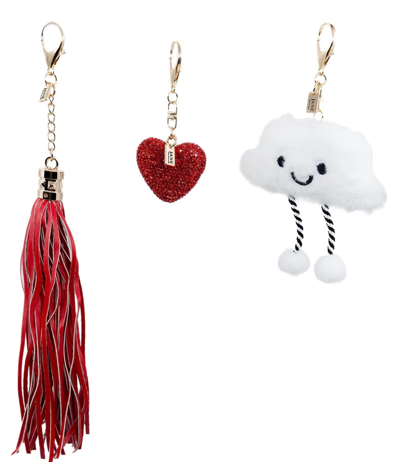 Triple Bag Charm Set- Jane The Brand