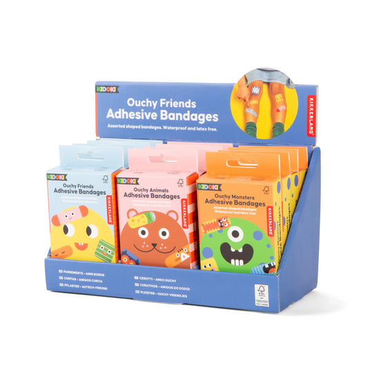 Kidoki Ouchy Friends Adhesive Bandages