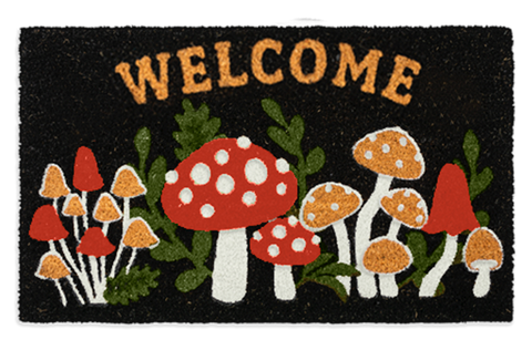 Welcome Mushroom Doormat