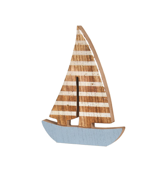 Sail Boat w/ Stripes
