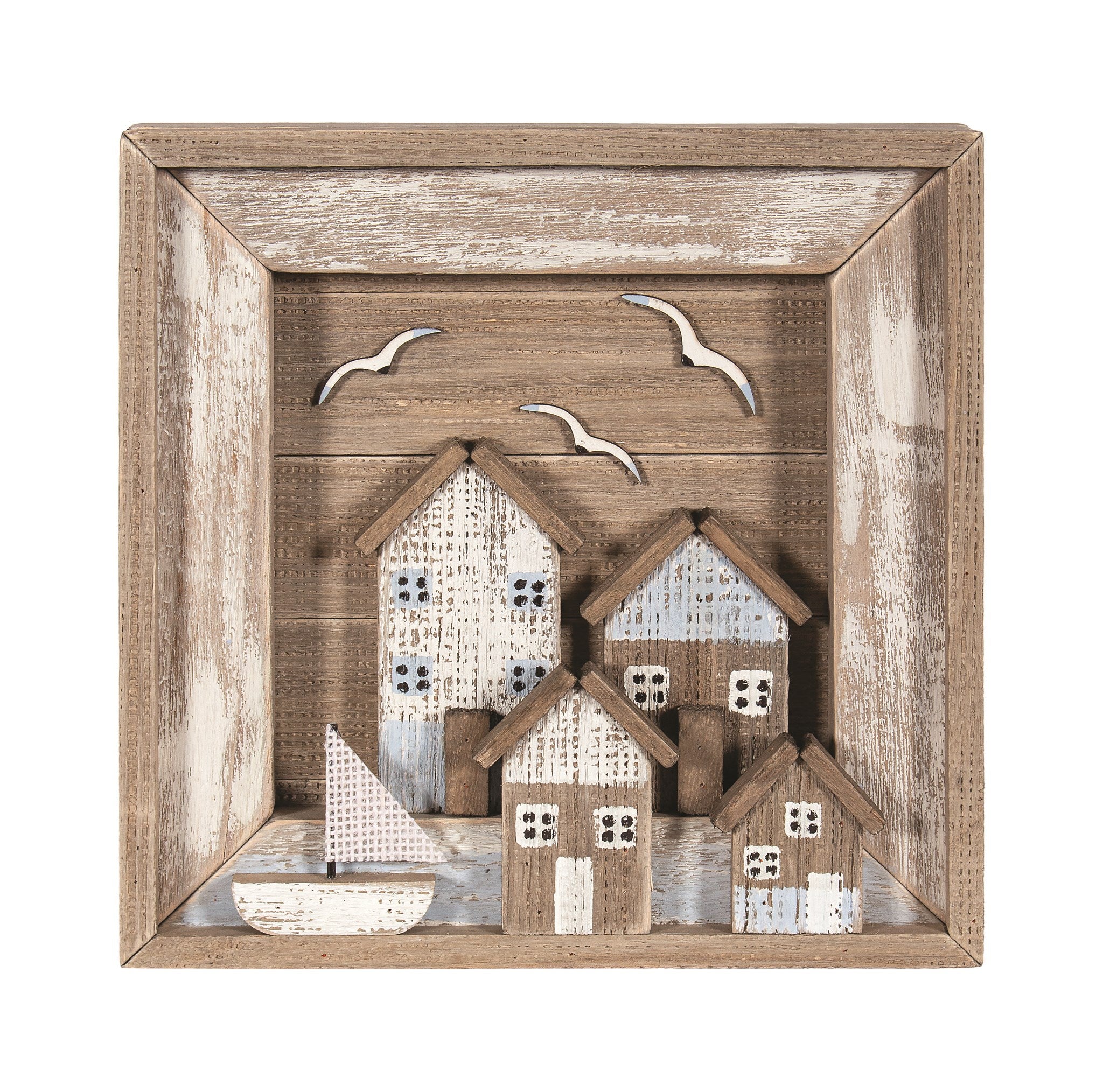 Coastal shadow box – Pear Home Orangeville