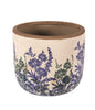 Ivory ceramic pot