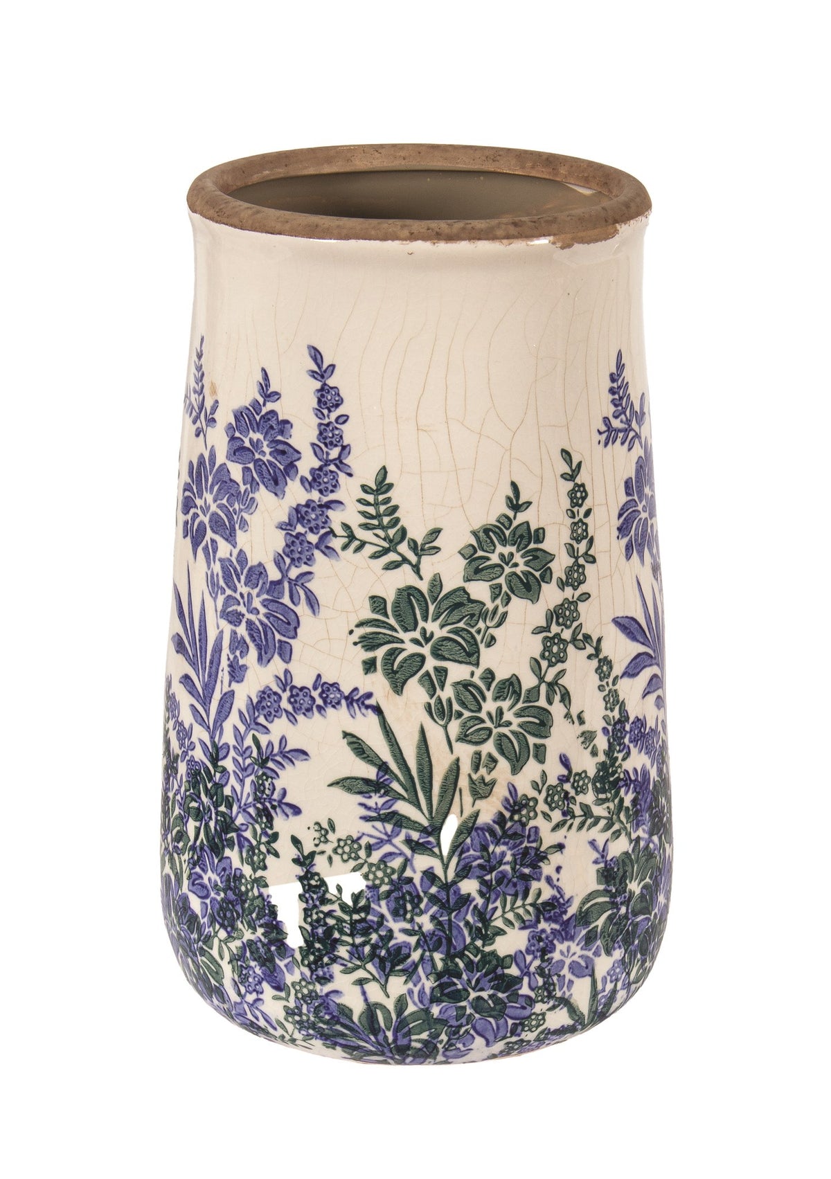 Ivory ceramic pot