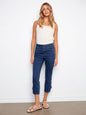Denim bow pants Charlie B C5333Y-431A