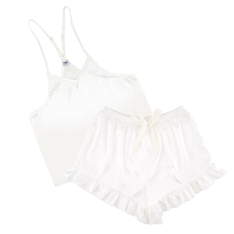 Cami And Ruffled Short