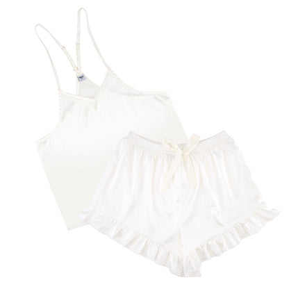 Cami And Ruffled Short