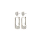 INSTANT earrings 2-in-1 set A16