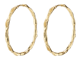 EDDY RECYCLED ORGANIC SHAPED MAXI HOOPS