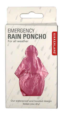 Emergency Rain Ponchos