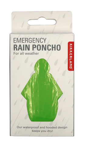 Emergency Rain Ponchos