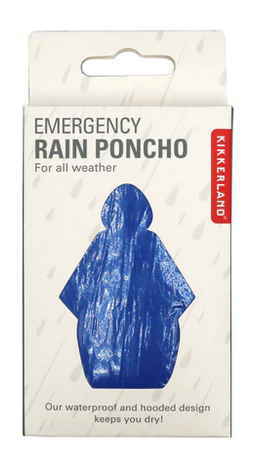 Emergency Rain Ponchos