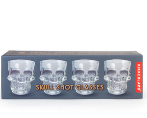 Skull Shot Glasses Set Of 4
