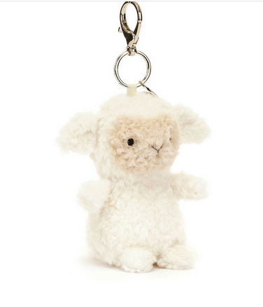 Little Lamb Bag Charm Jellycat