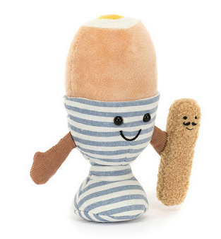 Eggetha Egg & Lance Soldier Amuseables Jellycat