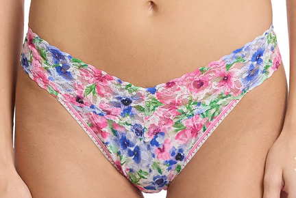 Hanky Panky Patterned Thongs