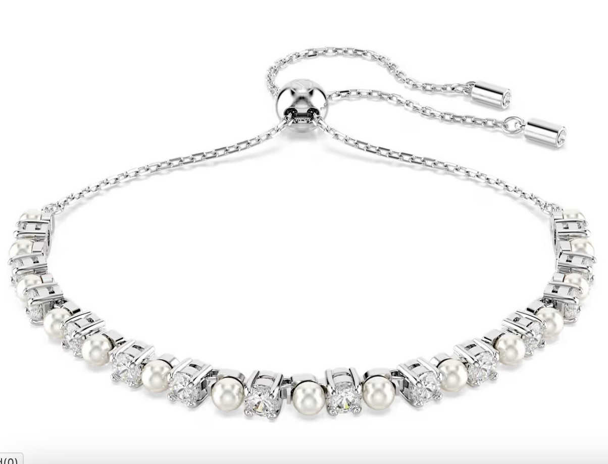 Matrix Bolo Bracelet With Pearls Swarovski 5689633