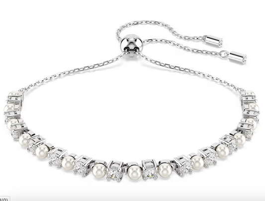 Matrix Bolo Bracelet With Pearls Swarovski 5689633