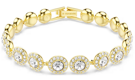 Angelic Tennis Bracelet Gold Swarovski 5505469