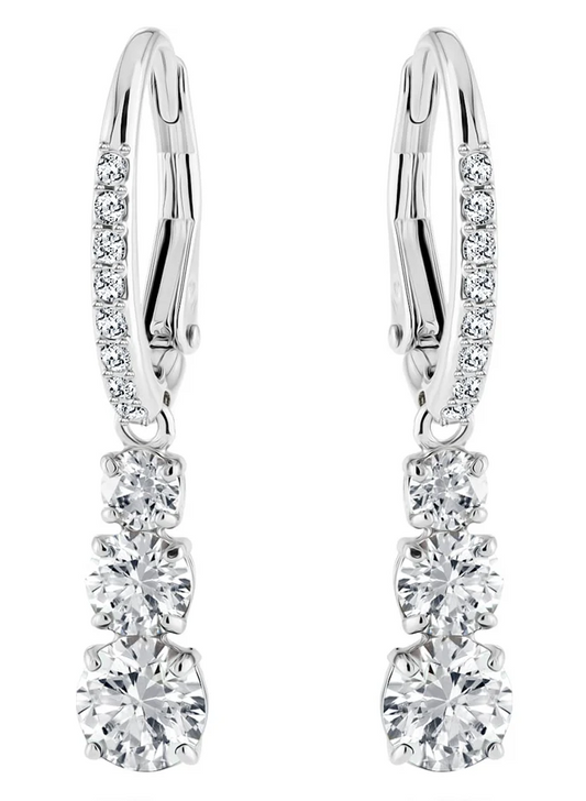 Attract Crystal Drop Earrings Swarovski 5689706