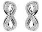 Infinity Stud Earrings Swarovski 5689648